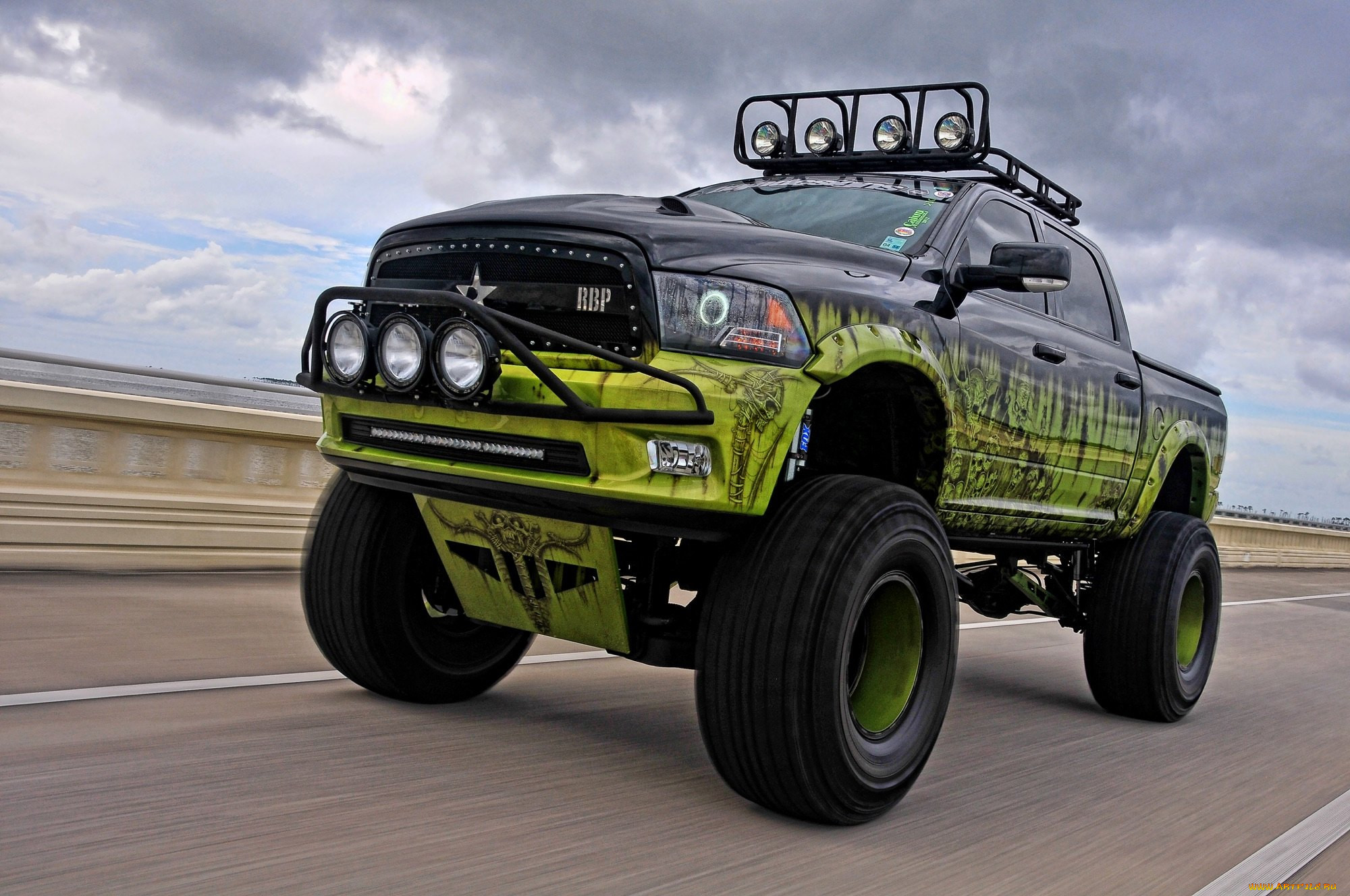 , custom pick-up, dodge
